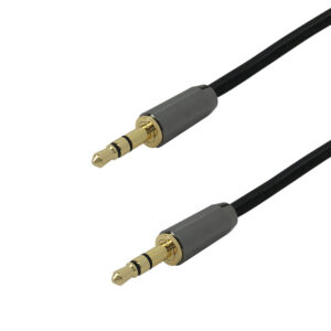 Premium Phantom Cables 3.5mm Stereo Male To Male Cable 24AWG FT4