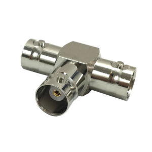 BNC Female/Female/Female Tee Adapter