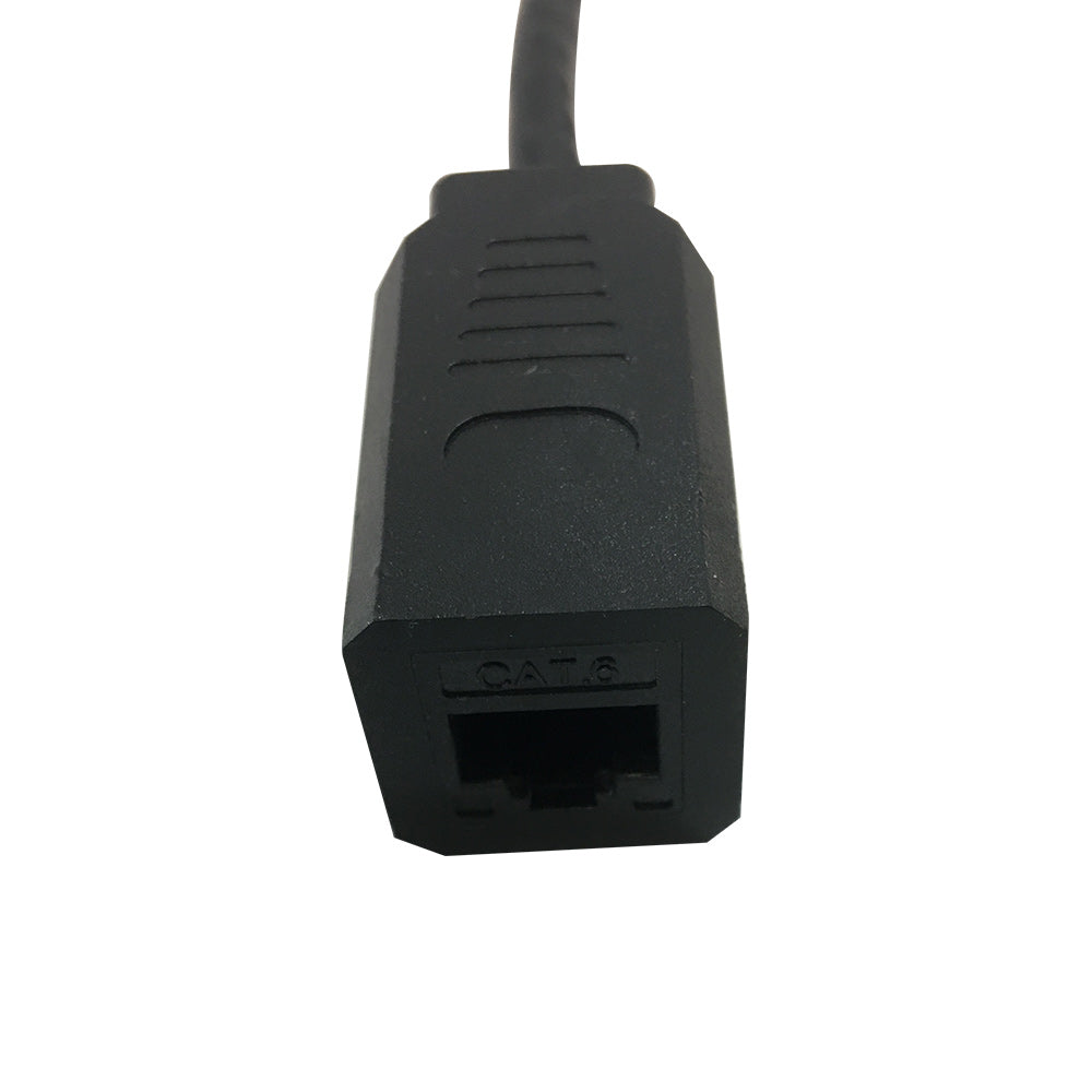 6 Inch RJ45 CAT6 Female to Female Adapter with Screw Holes - Image 2