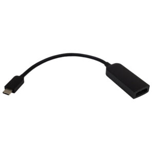 USB 3.1 Type-C to DisplayPort 8K@30Hz Adapter - DP 1.4 Alt Mode - Black