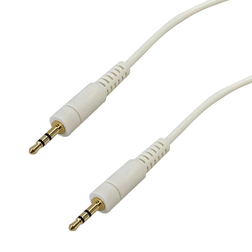 2.5mm Stereo Male to Male Cable - Riser Rated CMR/FT4 - Image 3