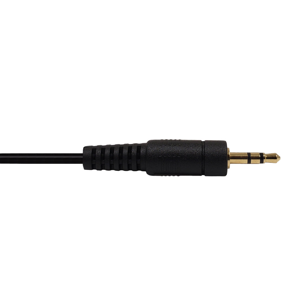 2.5mm Stereo Male to Male Cable - Riser Rated CMR/FT4 - Image 2