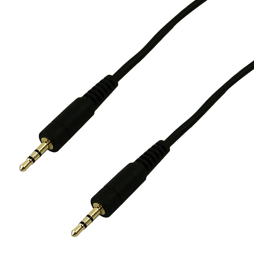 2.5mm Stereo Male to Male Cable - Riser Rated CMR/FT4