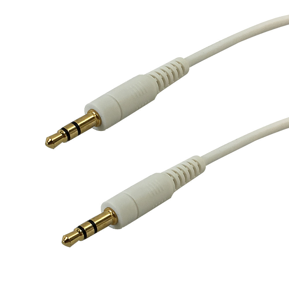 3.5mm Stereo Male to Male Cable - Riser Rated CMR/FT4 - Image 2
