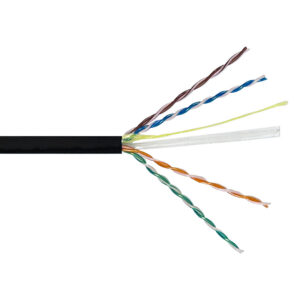 1000ft 4 Pair CAT6 Solid U/UTP 550Mhz 23AWG CMP Plenum Bulk Cable