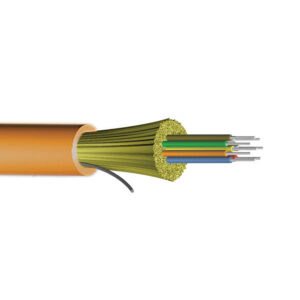 OM1 Multimode 62.5 Micron Indoor Corning InfiniCor - OFNP Fiber Bulk Cable (per meter) - Orange - 6-strand