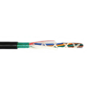 OM3 Multimode Loose Tube Outdoor Direct Burial Dri-Lite Armoured Fiber Bulk Cable (per meter) - 12-strand