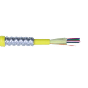 OS2 Singlemode 9 Micron Armored (Corning SMF-28 Ultra) - OFCP Plenum Fiber Bulk Cable (per meter)