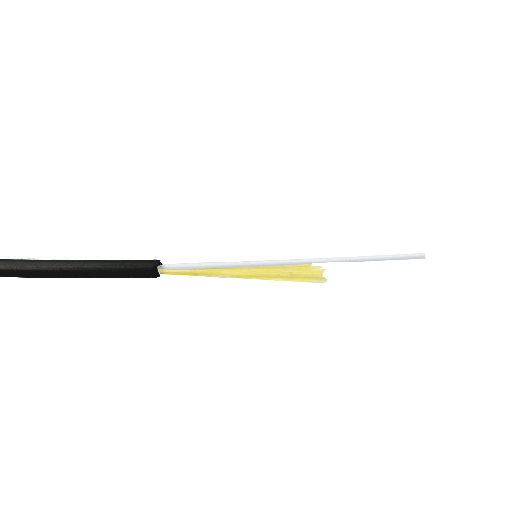 OS2 Singlemode 9 Micron (G657B3) Indoor/Outdoor FTTH - 3mm Jacket - OFNR Riser Fiber Bulk Cable (per meter) - 1-strand