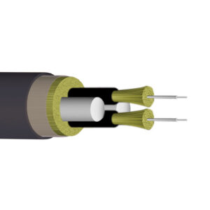 OM3 Multimode 50 Micron Indoor/Outdoor Ruggedized Breakout AFL (Corning ClearCurve) - OFNR Riser Fiber Bulk Cable (per meter) - 2-strand