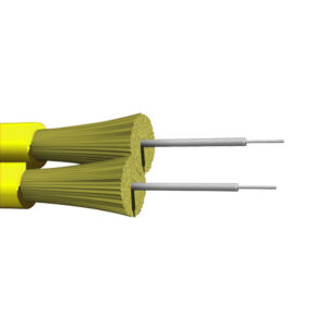 OS2 Singlemode 9 Micron AFL (Corning) Duplex Zip Cord - 2mm Jacket - OFNR Riser Fiber Bulk Cable (per meter) - 2-strand
