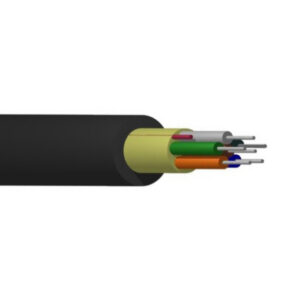 OM3 Multimode 50 Micron Indoor/Outdoor (Corning ClearCurve) - OFNR Riser Fiber Bulk Cable (per meter)