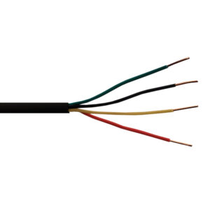 1000ft Station Z Quad Security Cable - 4C 22AWG Solid Cable CMR Riser