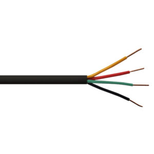 1000ft Station Z Quad Security Cable - 4C 22AWG Solid Cable CMP Plenum