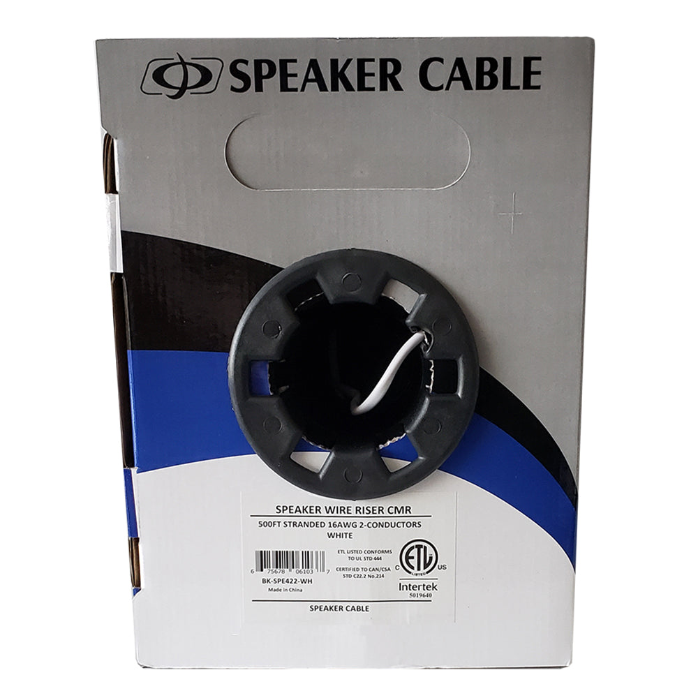 500ft 2C 16AWG In-Wall Bulk Speaker Cable CMR - Image 3