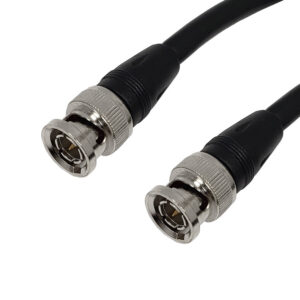 Molded Composite RG59 BNC Cable Male to Male - CL3/FT4