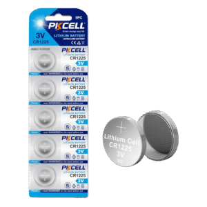 Coin Cell Batteries 3.0V CR1225 Lithium Manganese (5 pack)