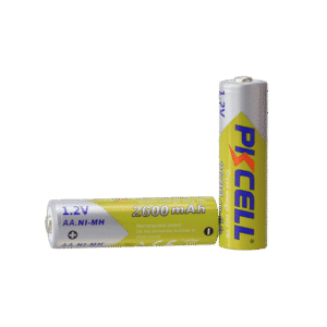 Rechargeable Ni-MH AA 2600mAH 1.2V Batteries (4 Pack)