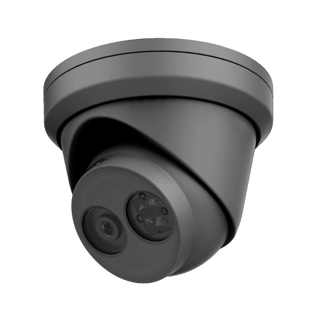 8MP Turret IP Camera - 2.8mm Fixed Lens - 30m IR Range - Outdoor IP67 Rated - Grey - Image 2
