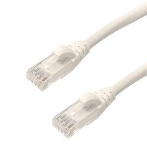 10ft RJ45 CAT6 600MHz UTP - Molded Boot Patch Cable CMR/FT4