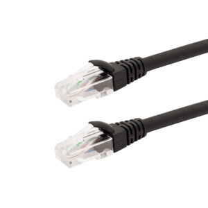 Premium Phantom Cables RJ45 to RJ45 CAT6A UTP Heavy Duty Pro-AV Cable - Black