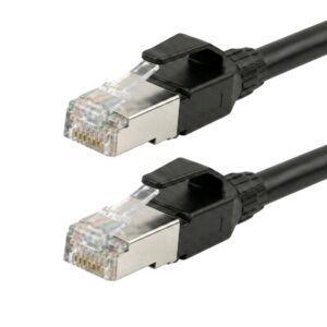 Steel Armored Outdoor Heavy Duty High Flex RJ45 CAT6A Shielded Ethernet Cable