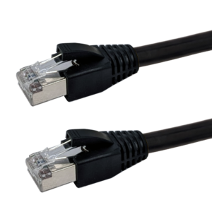 CAT6 F/UTP 23AWG Solid Shielded Patch Cable - CMR Riser Rated