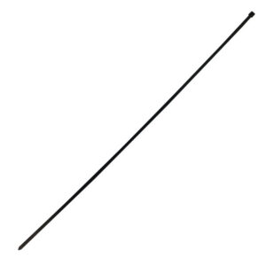36 Inch Cable Tie (175lb) - UV & Weather Resistant Nylon 66 - Black - Pack of 100