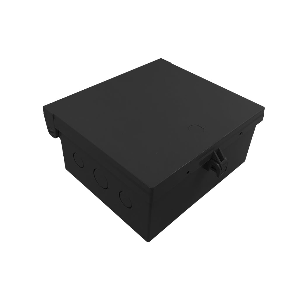 Enclosure Box 7" x 8" x 3.5", Indoor/Outdoor Non-Metallic, NEMA 3R Rated - Black - Image 3