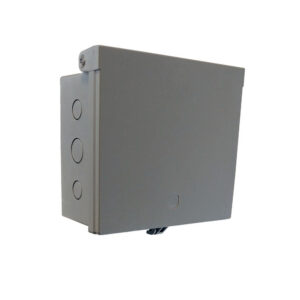 Enclosure Box 7" x 8" x 3.5", Indoor/Outdoor Non-Metallic, NEMA 3R Rated - Grey