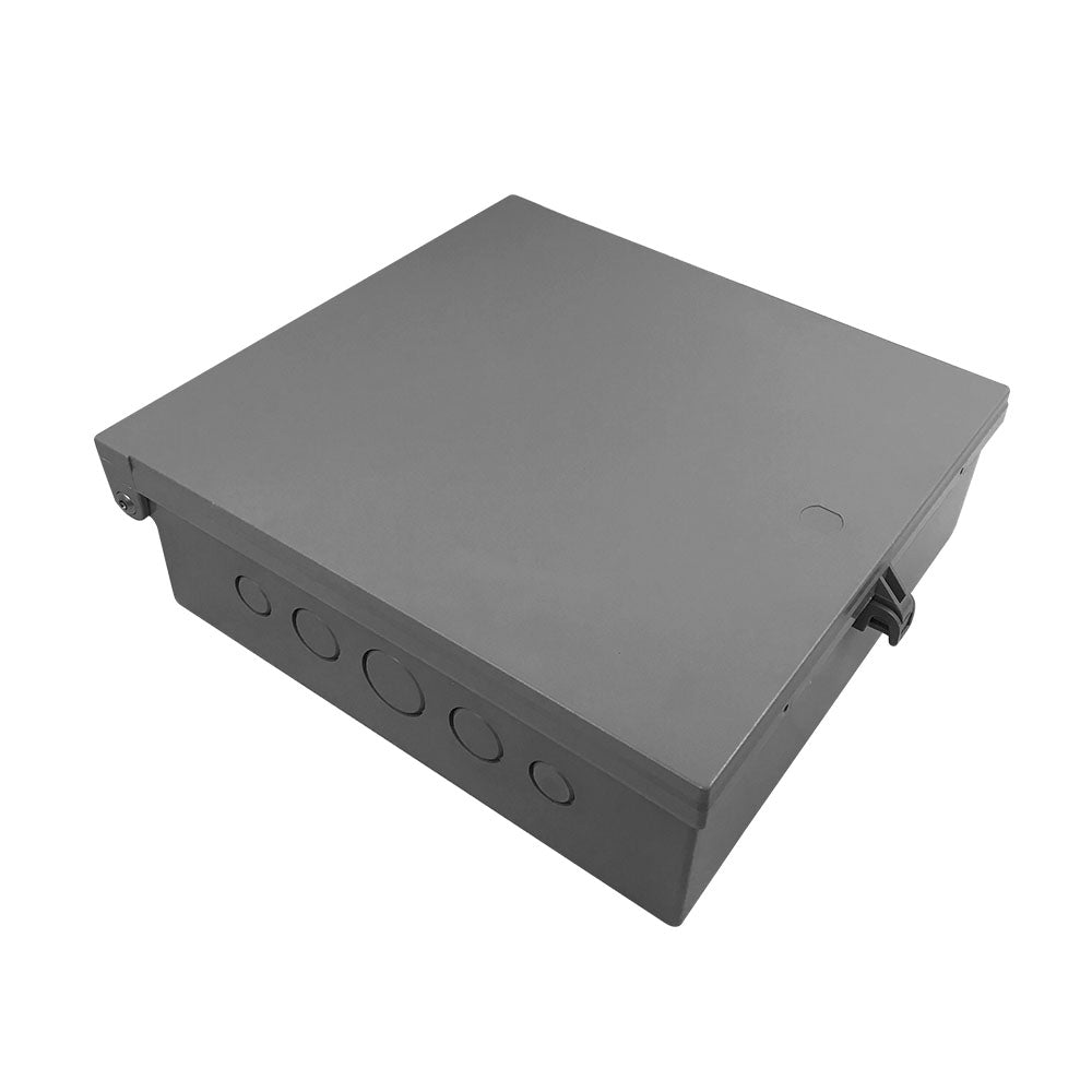 Enclosure Box 11" x 11" x 3.5", Indoor/Outdoor Non-Metallic, NEMA 3R Rated - Grey - Image 3