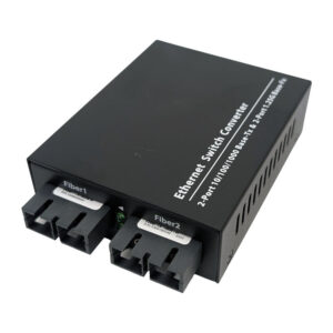 10/100/1000 Multimode to Singlemode Converter (Bi-Directional) 20km SC (1310nm)