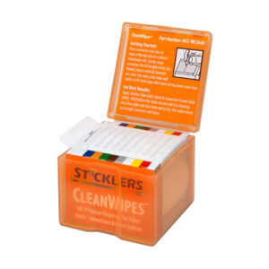 Sticklers™ Cleanwipes™ - 80 Wipes per Box - Cleans up to 640 End Faces
