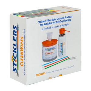 Sticklers™ Cleanwipes™ - 800 Wipes per Box - Cleans up to 3200 End Faces