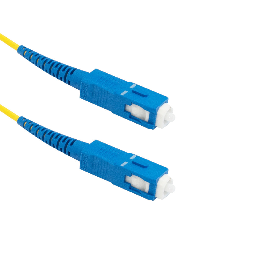 OS2 Singlemode Simplex SC/SC 9 Micron - Fiber Optic Patch Cable - 2mm Jacket - LSZH/OFNR
