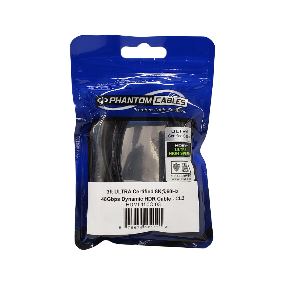 Ultra High-Speed HDMI 2.1 Certified 8K@60Hz 48Gbps UHD HDR Cable - CL3 - Image 4