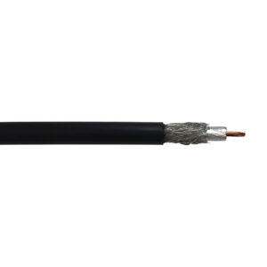 1000ft RF-195 Flexible Bulk Cable 90% TC Braid + Foil  - Black