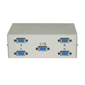 4x1 ABCD DB9 Manual Switch Box