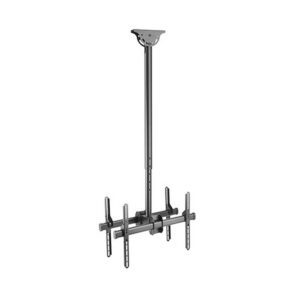 Dual Swivel & Tilt Ceiling Mount Bracket for Flat LCD/LEDs - Fits Sizes 37-86 inches - Maximum VESA 600x400