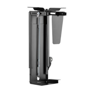 CPU Mount - Under Desk or Wall Mount - Black