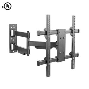Full Motion Mount TV Wall Mount Bracket for Flat and Curved LCD/LEDs - Fits Sizes 32 to 55 inches - Maximum VESA 400x400