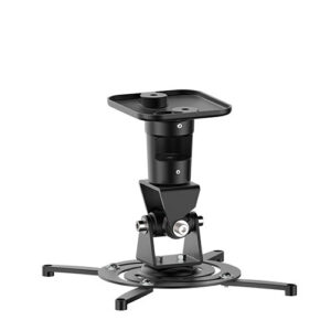 Projector Wall/Ceiling Mount – 4 Arm Tilt & Rotate - 220mm  Length - Black