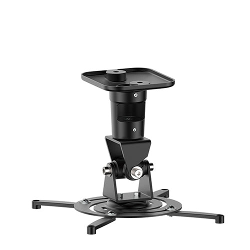 Projector Wall/Ceiling Mount – 4 Arm Tilt & Rotate - 220mm Length - Black