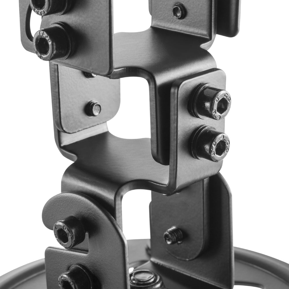 Adjustable Tilt & Rotate 4-Arm Projector Ceiling Mount Bracket (150mm) - Black - Image 5