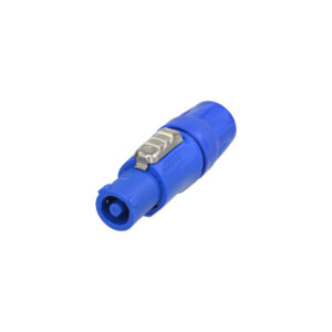Neutrik 2 Pole 3 Wire AC Power-in Cable Connector - Blue