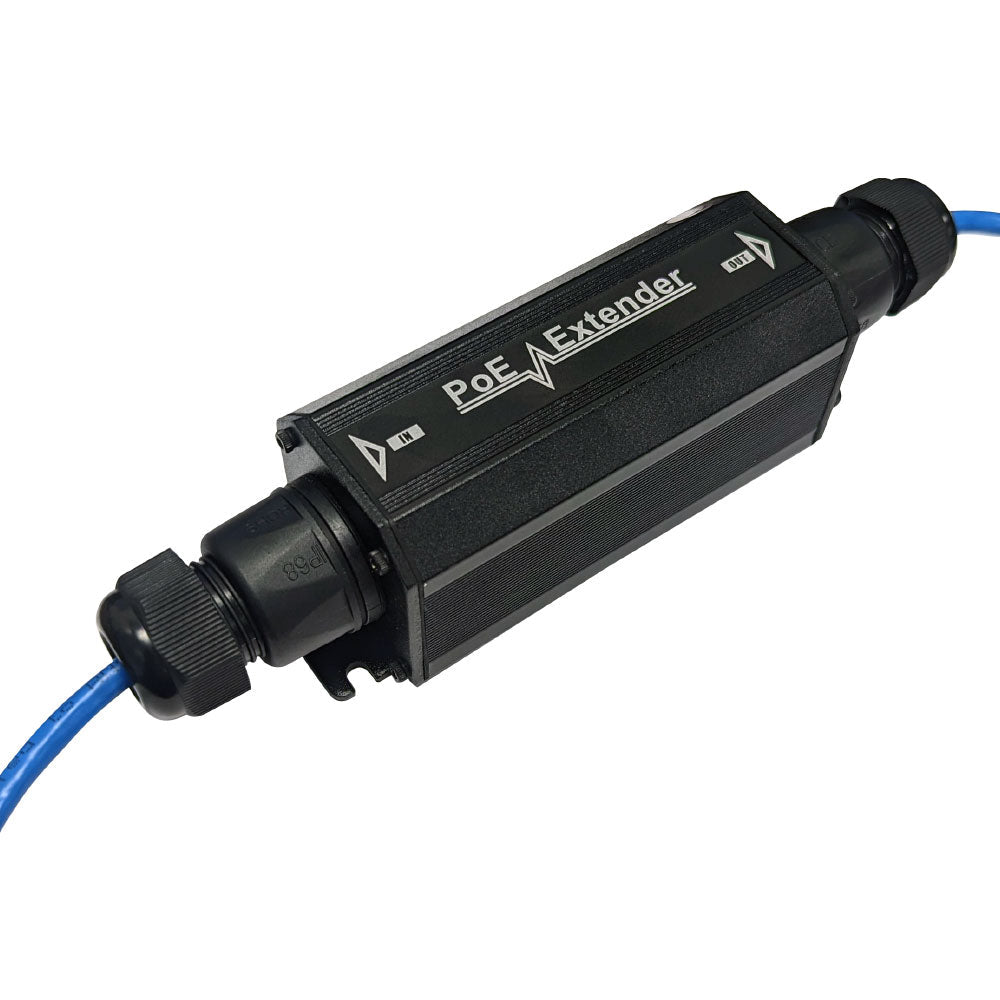 1-Channel 10/100/1000M PoE Extender - 30W - IEEE 802.3af/at - Outdoor IP68 Rated - Image 4