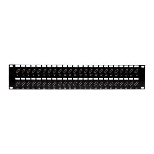 48-Port HDMI patch panel, 19 inch rackmount 2U