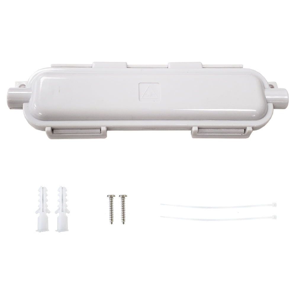 Outdoor 1-port Plastic Fiber Terminal Box - IP65 - White - Image 3