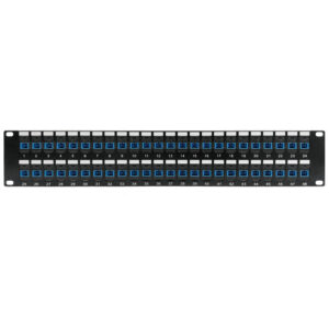 48 Port SC/SC Singlemode 9u Simplex Patch Panel - 19" Rackmount 2U