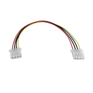 12 inch LP4 Female to LP4 Female Internal Power Cable